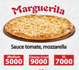 MARGARITA CHEESE CRUST MEDIUM