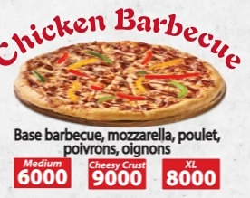 CHIKEN BARBECUE CHEESE CRUST 